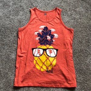 Boys tank top new orange